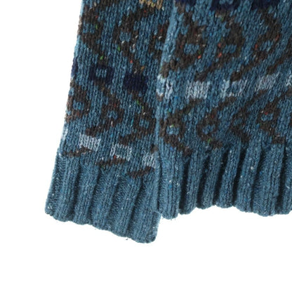 Loewe Geometric Crew Neck Sweater Blue — view 5