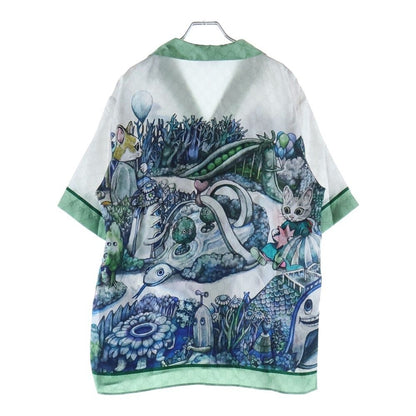 Gucci Higuchi Yuko Rayon Short Sleeve Shirt All Over Pattern — view 2