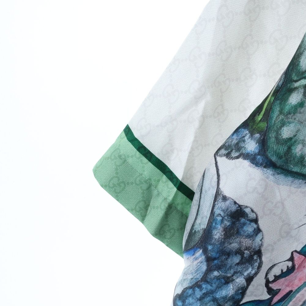 Gucci Higuchi Yuko Rayon Short Sleeve Shirt All Over Pattern — view 5