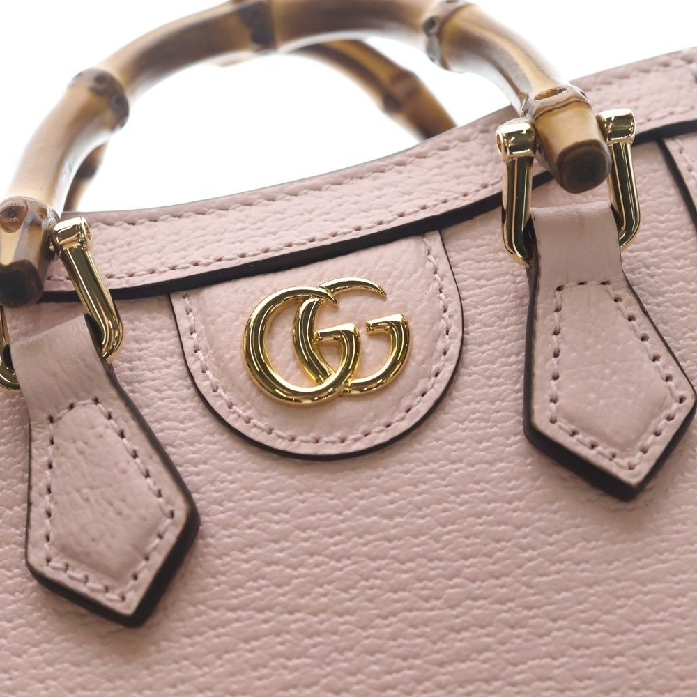 Gucci Diana Nano Pink Mini Bag Leather — view 5