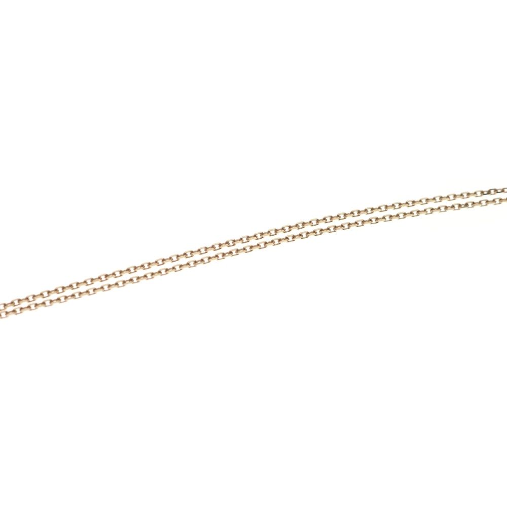 Van Cleef & Arpels Frivole Mini Ruby Chain Pendant Necklace Pink Gold — view 6