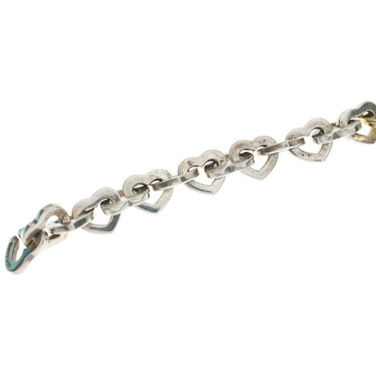 Tiffany & Co Heart Link Bracelet Chain Silver Gold — view 5