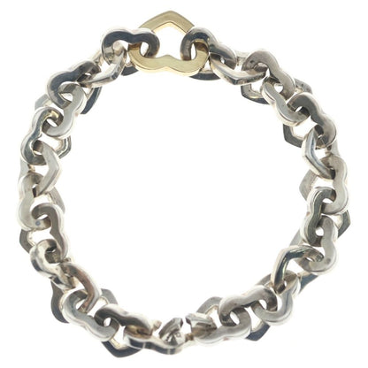 Tiffany & Co Heart Link Bracelet Chain Silver Gold — view 2