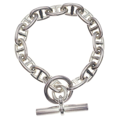 Hermes Chaine D'ancre MM 15 Pieces Silver Chain Bracelet