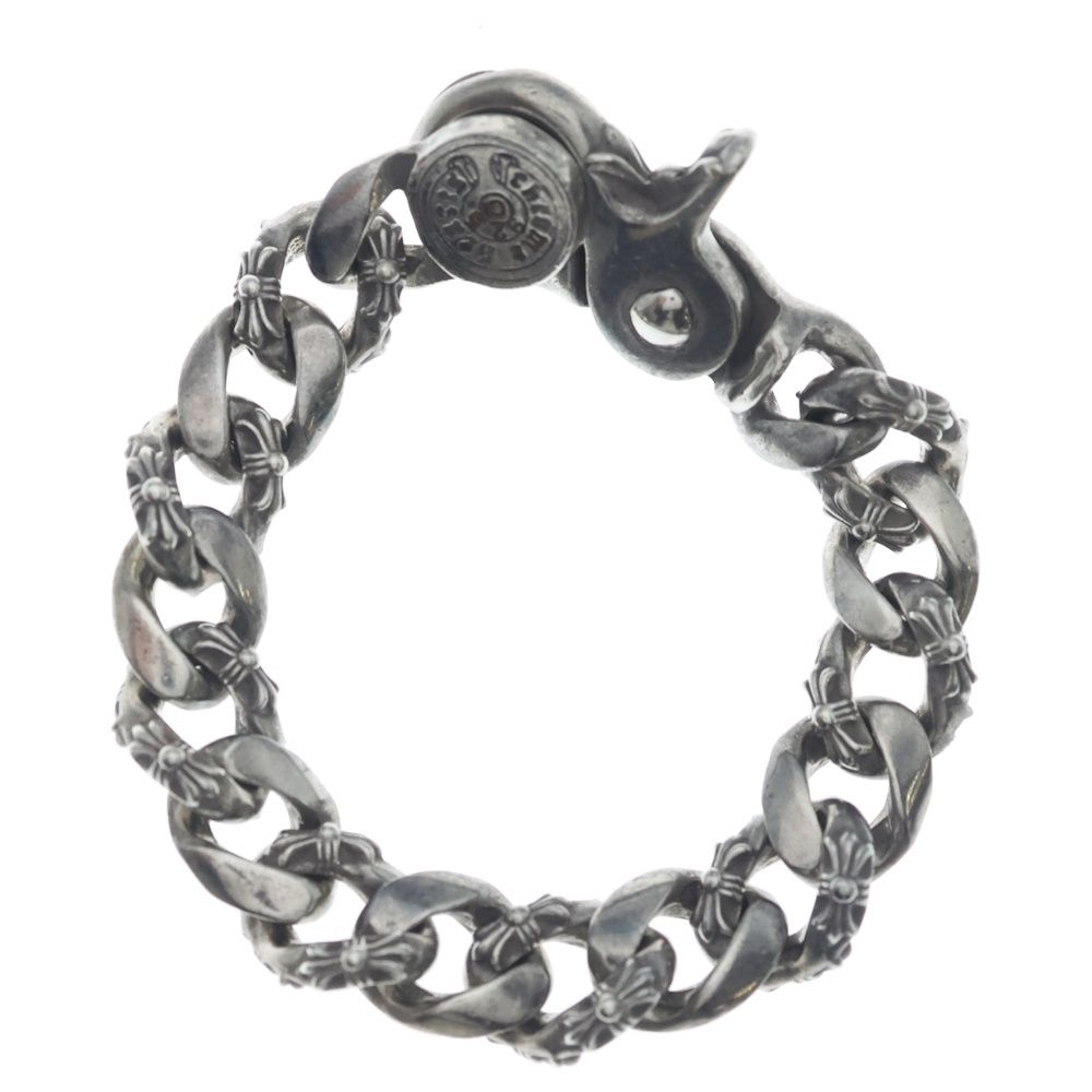 Chrome Hearts Fncy Chn Lnk Fancy Link Clip Bracelet 15 Links Silver — view 2