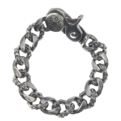 Chrome Hearts Fncy Chn Lnk Fancy Link Clip Bracelet 15 Links Silver — view 2