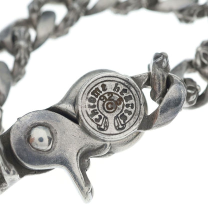 Chrome Hearts Fncy Chn Lnk Fancy Link Clip Bracelet 15 Links Silver — view 5