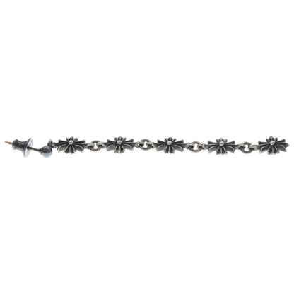 Chrome Hearts Tiny CH Pls 5 Ech Plus 5 Drop Earrings Silver — view 4