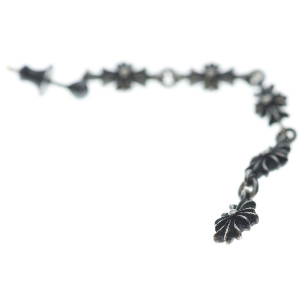Chrome Hearts Tiny CH Pls 5 Ech Plus 5 Drop Earrings Silver — view 5