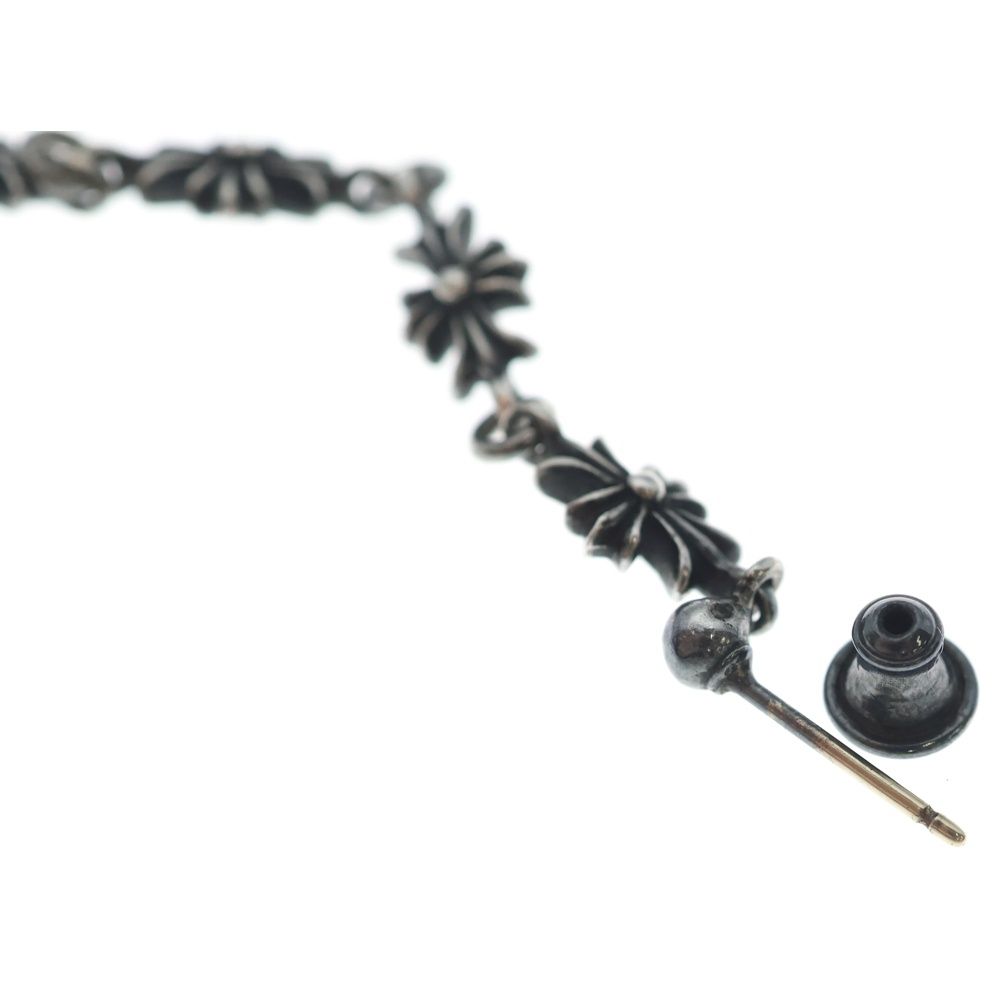 Chrome Hearts Tiny CH Pls 5 Ech Plus 5 Drop Earrings Silver — view 6
