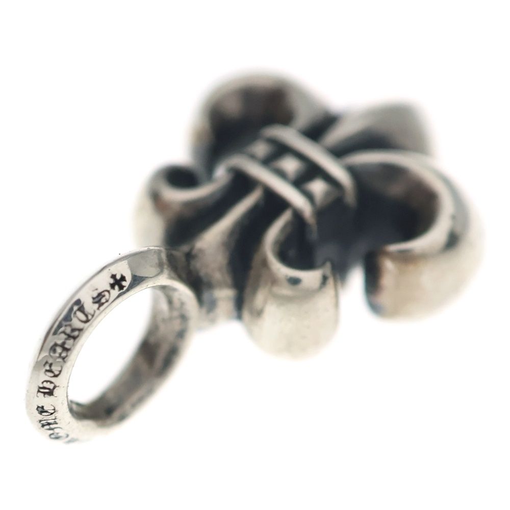 Chrome Hearts B Stack BS Fluer V2 BS Charm Necklace Top Silver — view 5