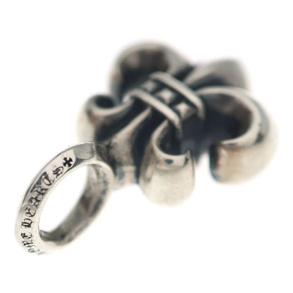 Chrome Hearts B Stack BS Fluer V2 BS Charm Necklace Top Silver — view 5
