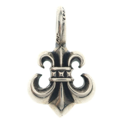 Chrome Hearts B Stack BS Fluer V2 BS Charm Necklace Top Silver