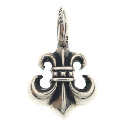 Chrome Hearts B Stack BS Fluer V2 BS Charm Necklace Top Silver — view 2