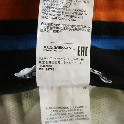 Dolce & Gabbana All Over Pattern Easy Pants Jogger Green Gymoat — view 8