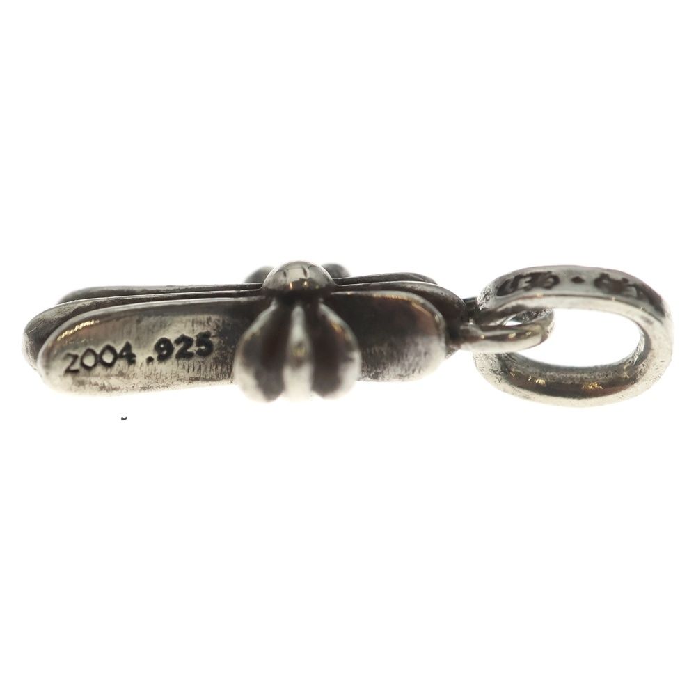 Chrome Hearts Crs Baby Fat Cross Pendant Top Silver — view 3