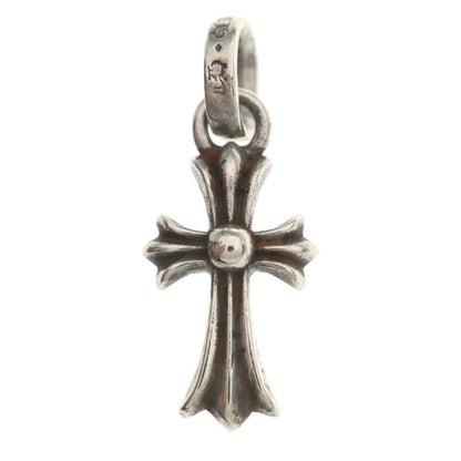 Chrome Hearts Crs Baby Fat Cross Pendant Top Silver — view 2