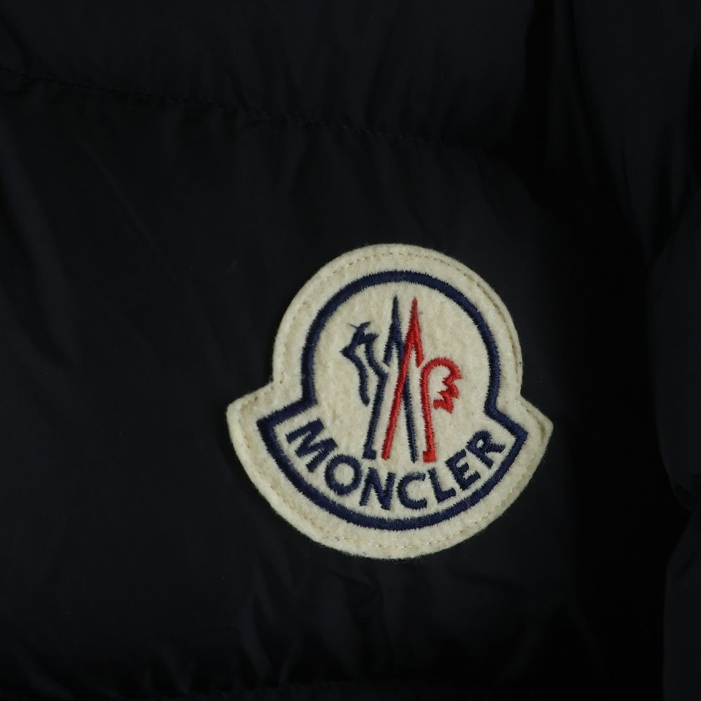 Moncler Citala Nylon Down Jacket Black — view 4