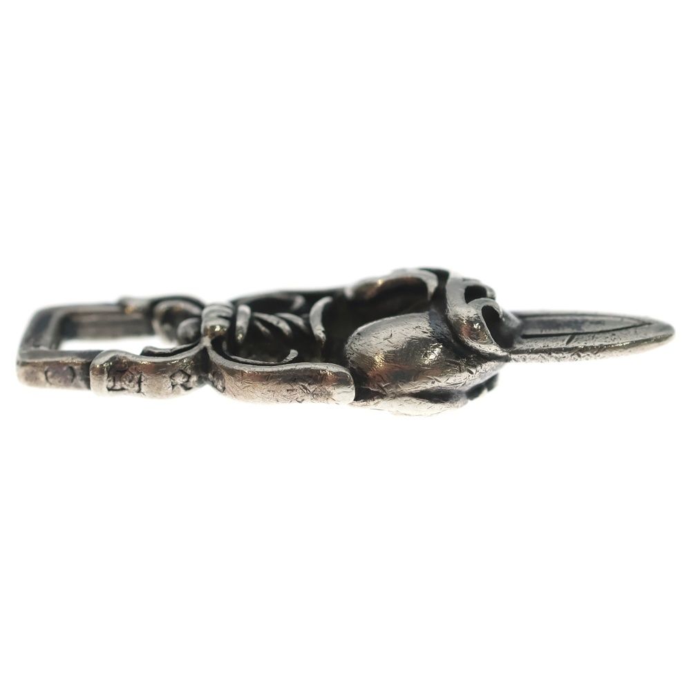 Chrome Hearts Dagger Heart Daga Pendant Top Silver — view 4