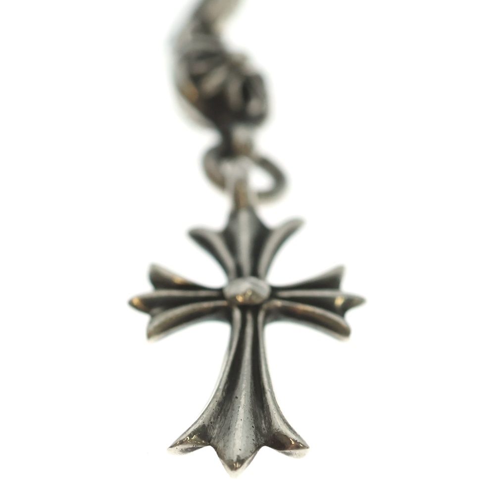 Chrome Hearts Tny CH Crs 1 Ball Tiny CH Cross Charm Pendant Top Silver — view 5