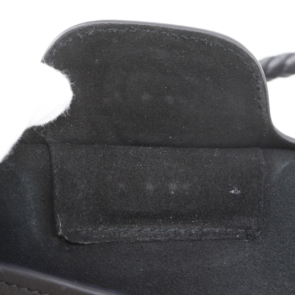 Miu Miu Chain Tote Calf Black — view 8