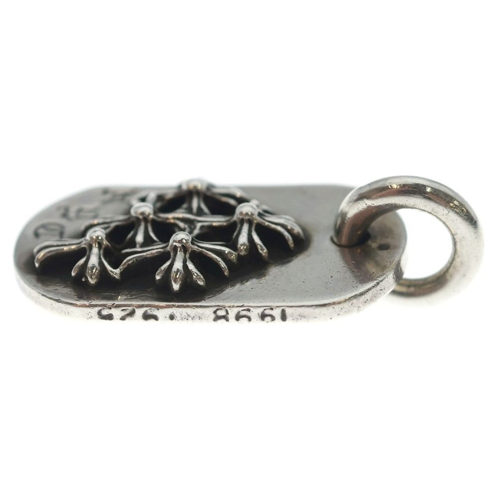 Chrome Hearts Raised Dogtag Dog Tag Nyc Limited Necklace Top Silver — view 3
