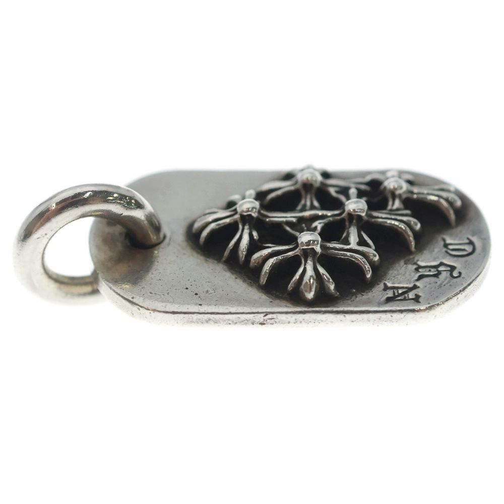 Chrome Hearts Raised Dogtag Dog Tag Nyc Limited Necklace Top Silver — view 4