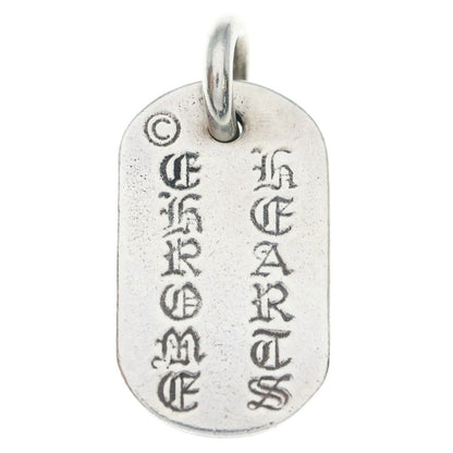 Chrome Hearts Raised Dogtag Dog Tag Nyc Limited Necklace Top Silver — view 2