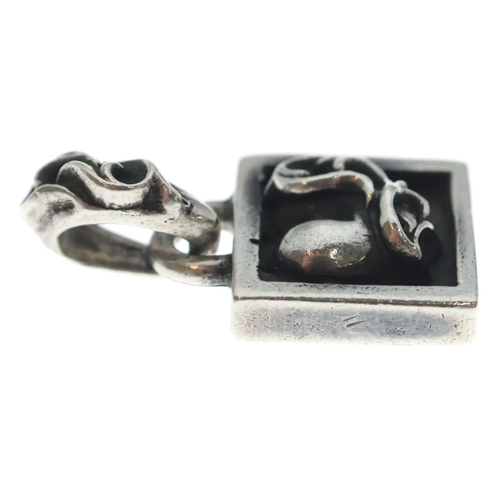 Chrome Hearts Framed Heart Charm Pendant Top Silver — view 4