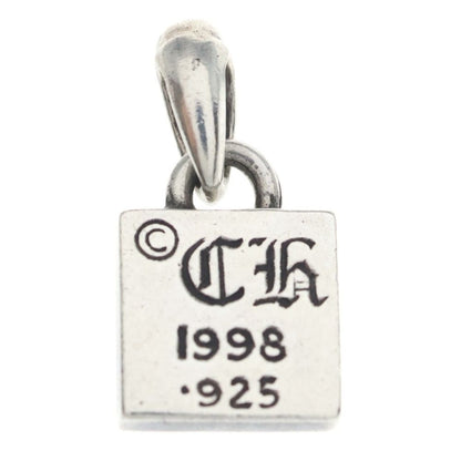 Chrome Hearts Framed Heart Charm Pendant Top Silver — view 2
