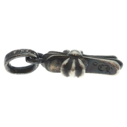 Chrome Hearts Crs Baby Fat Cross Pendant Top Silver — view 4
