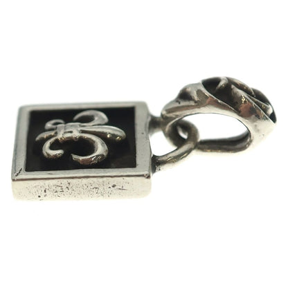 Chrome Hearts Framed BS Fluer BS Charm Pendant Top Silver — view 3