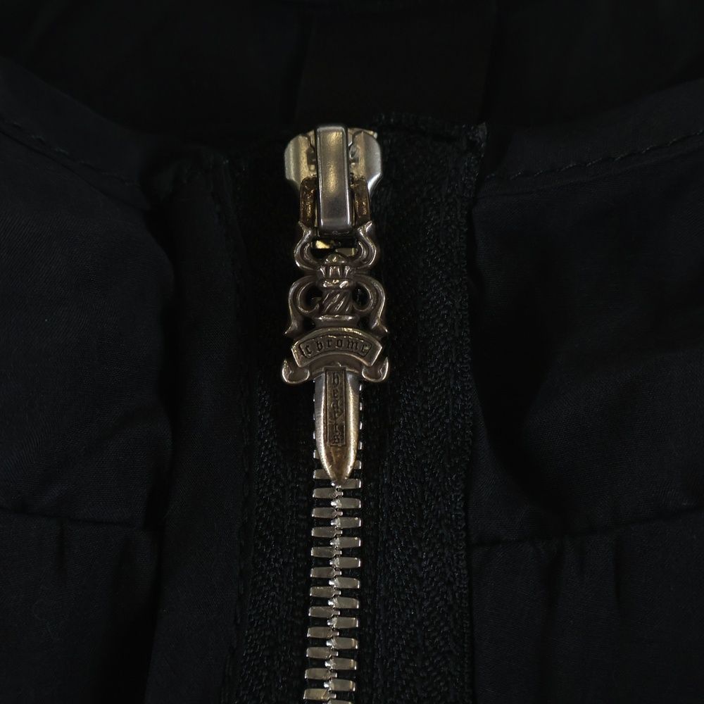 Chrome Hearts Dagger Zip Hooded Jacket Black — view 5