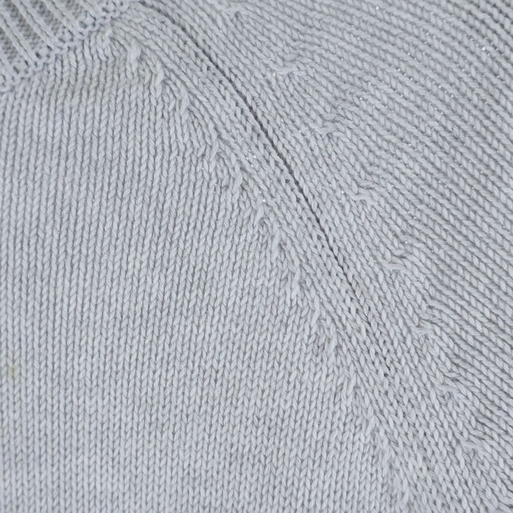 Dior Oblique Homme Cotton Knit Gray Sweater — view 4