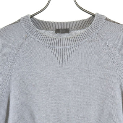 Dior Oblique Homme Cotton Knit Gray Sweater — view 3