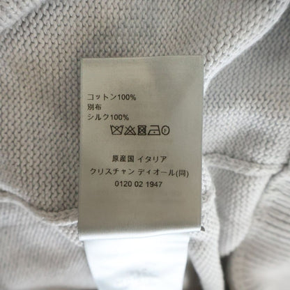 Dior Oblique Homme Cotton Knit Gray Sweater — view 8