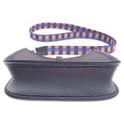 Hermes Evelyne TPM Amazon Shoulder Bag Taurillon Clemence Silver Black — view 5