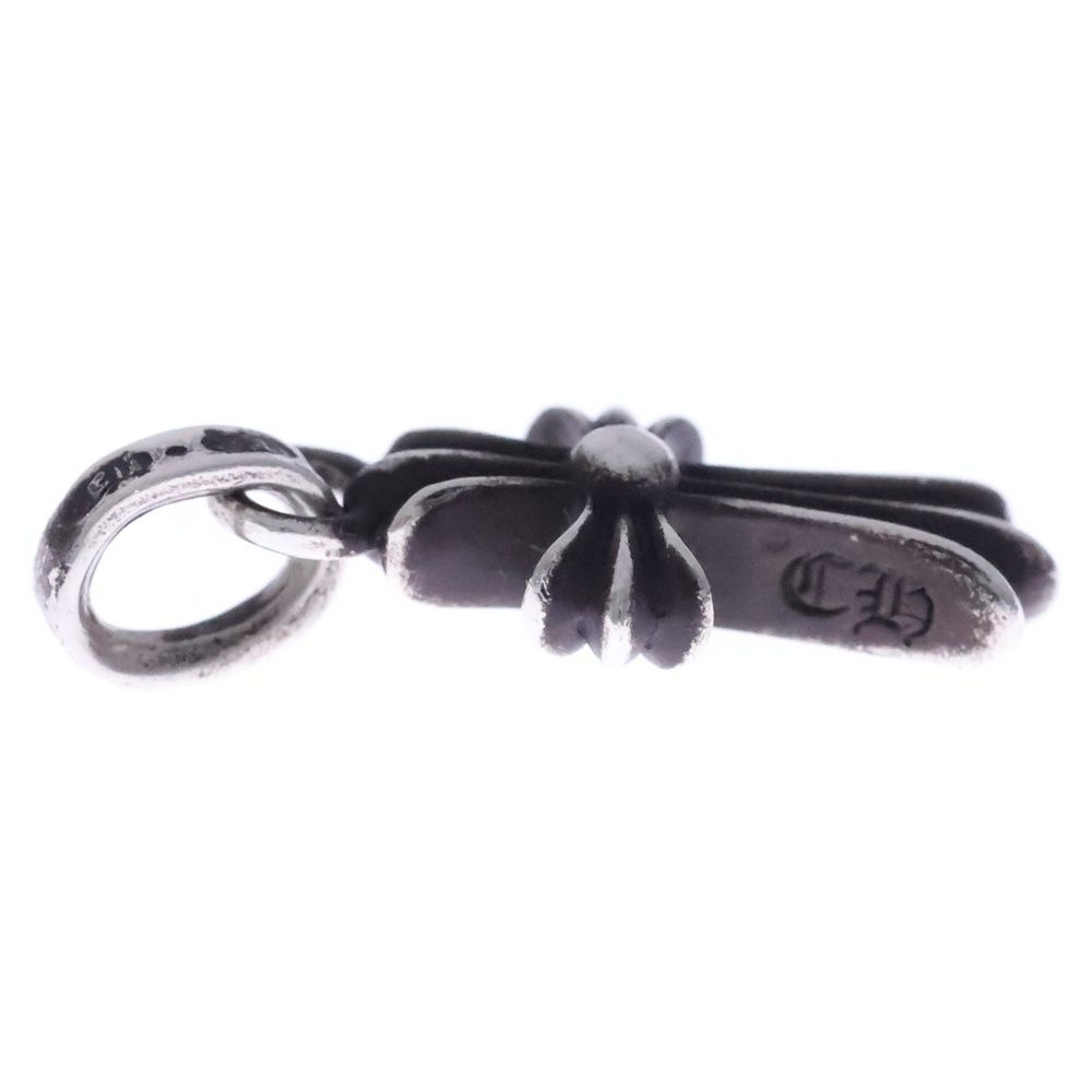 Chrome Hearts Crs Baby Fat Cross Pendant Top Silver — view 3