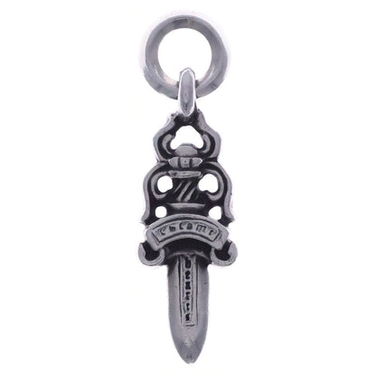 Chrome Hearts 5 Dagger 5 Charm Pendant Top Silver — view 2