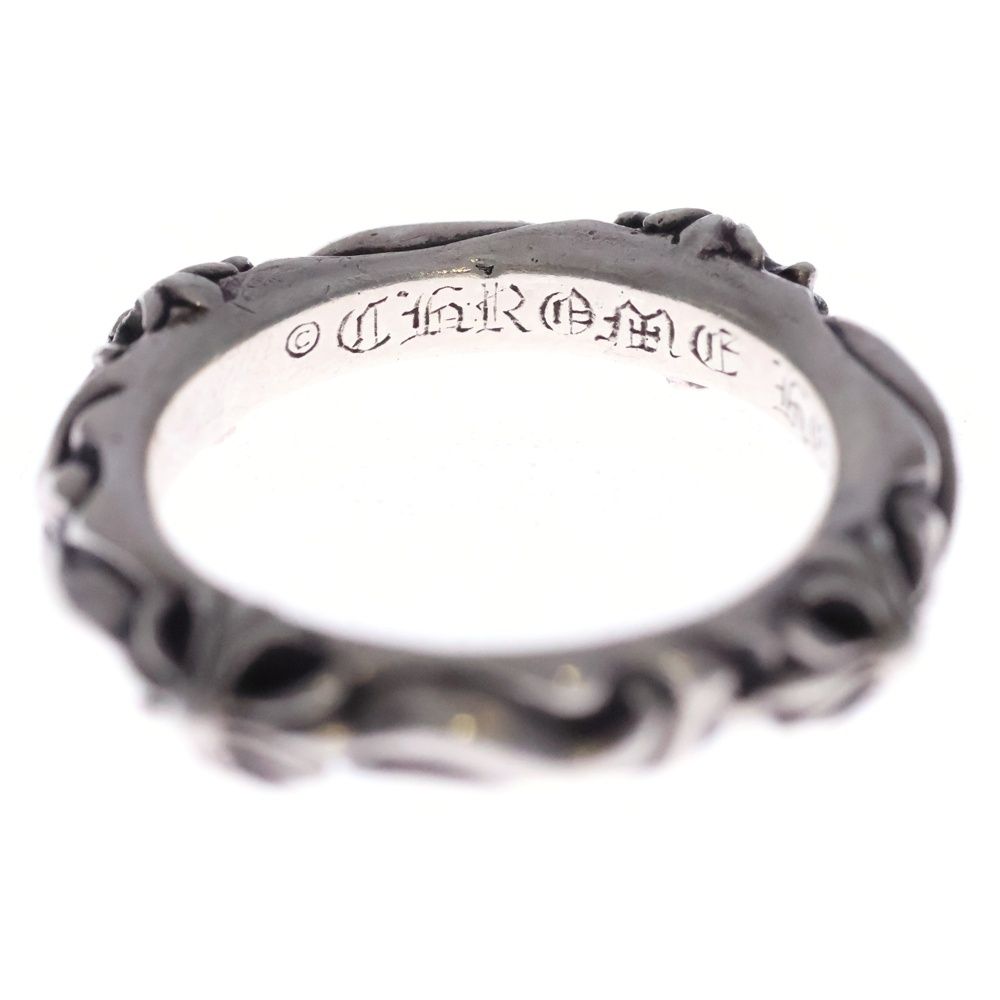 Chrome Hearts Sbt Band Silver Ring — view 5