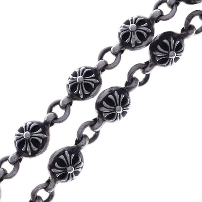 Chrome Hearts 1 Crsbl Chn Lrg CH Crs Cross Ball Chain Large Silver Necklace — view 4