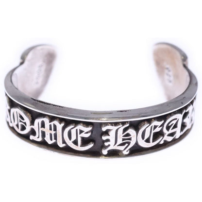 Chrome Hearts CH Scroll Label Calf Silver Bracelet — view 4