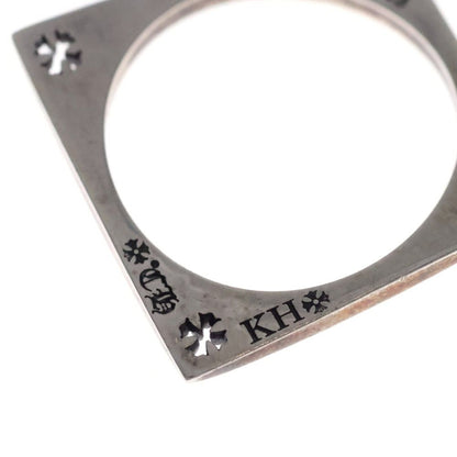 Chrome Hearts KH Square Kate Hudson Earrings Silver — view 5