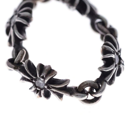 Chrome Hearts Tny CH Pls Dia Tiny CH Plus Diamond Ring Silver — view 4