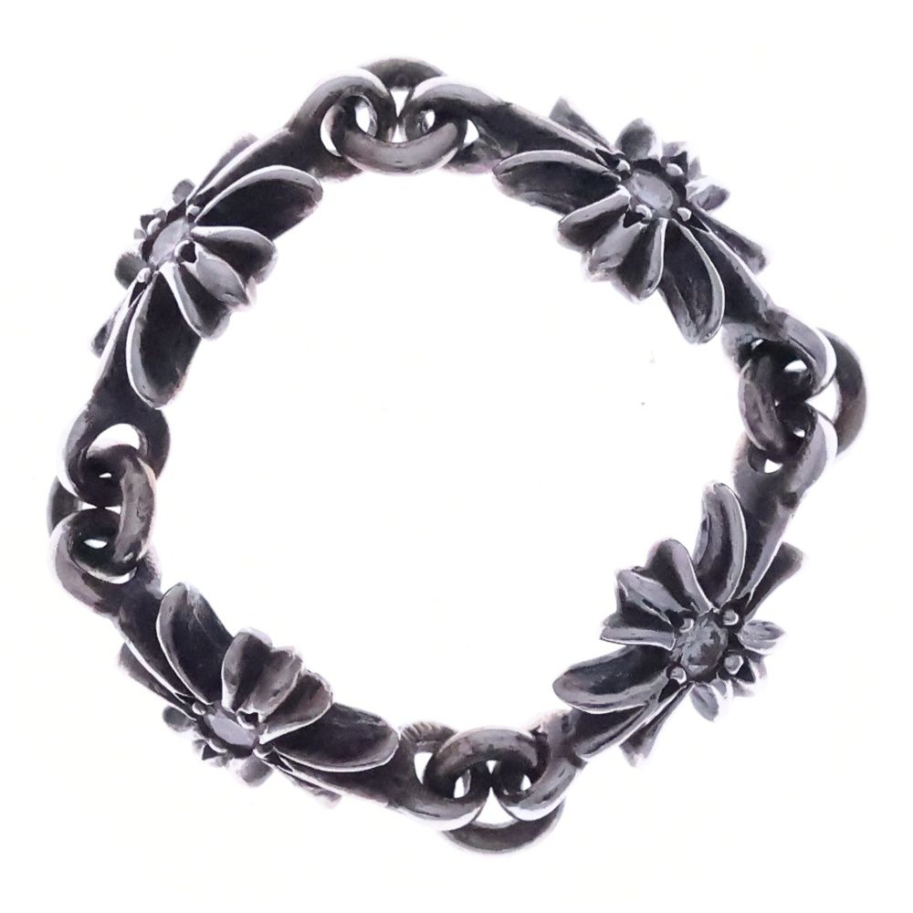Chrome Hearts Tny CH Pls Dia Tiny CH Plus Diamond Ring Silver — view 5