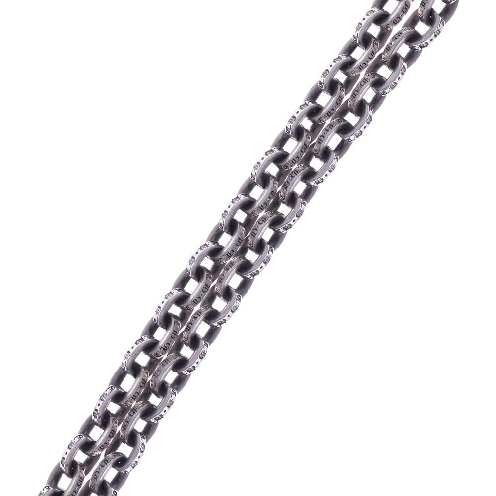 Chrome Hearts Paper Chain 24 Necklace Silver — view 3