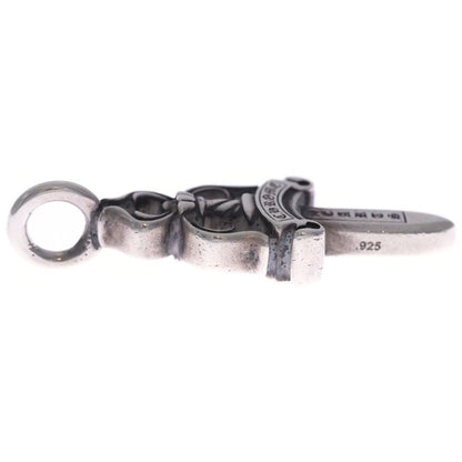 Chrome Hearts Double Dagger Daga Pendant Top Silver — view 3