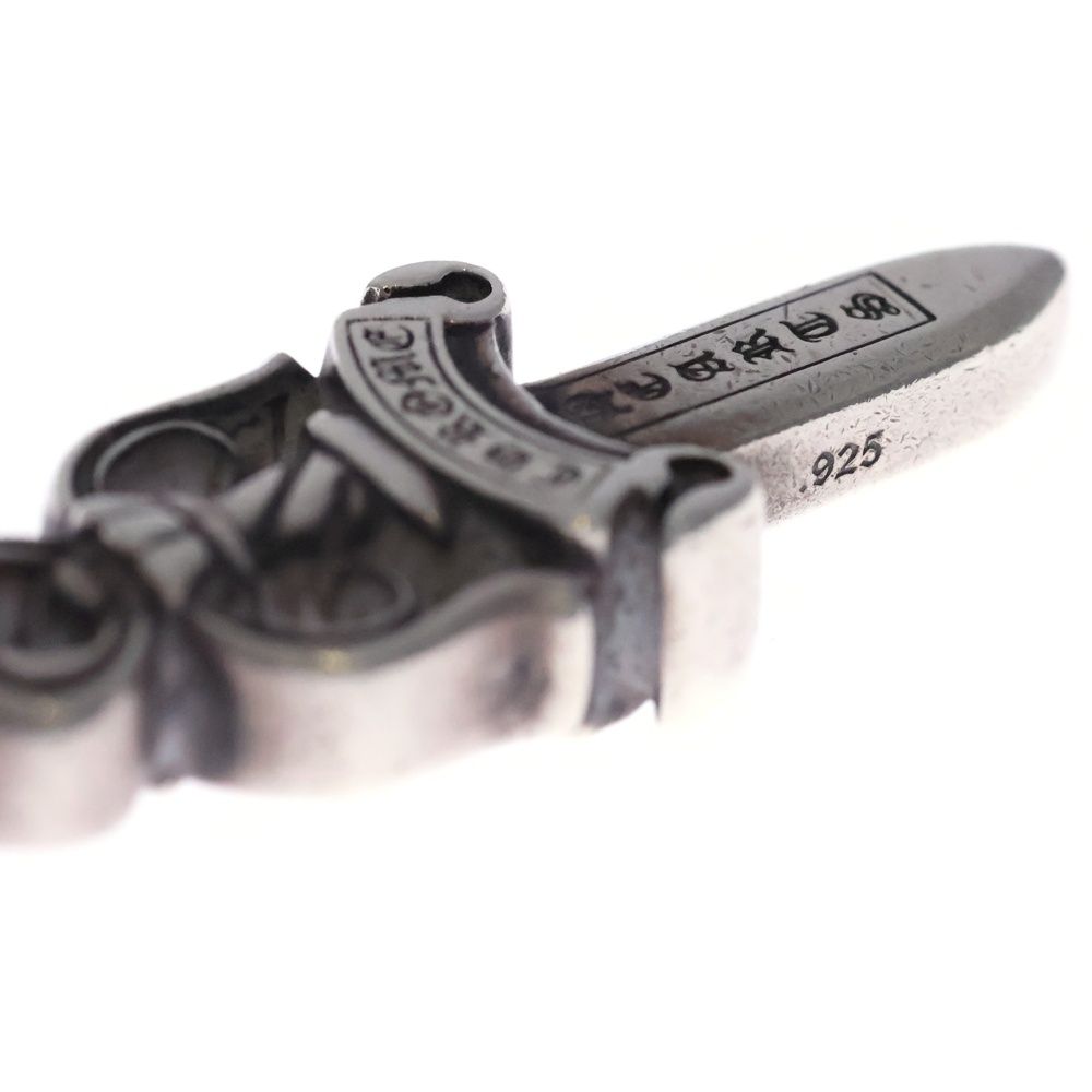 Chrome Hearts Double Dagger Daga Pendant Top Silver — view 5