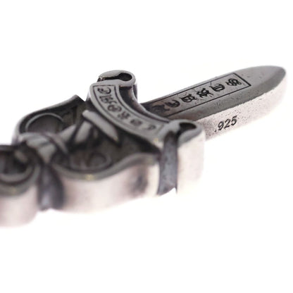 Chrome Hearts Double Dagger Daga Pendant Top Silver — view 5