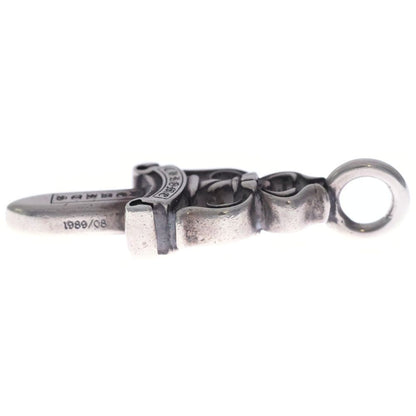 Chrome Hearts Double Dagger Daga Pendant Top Silver — view 4